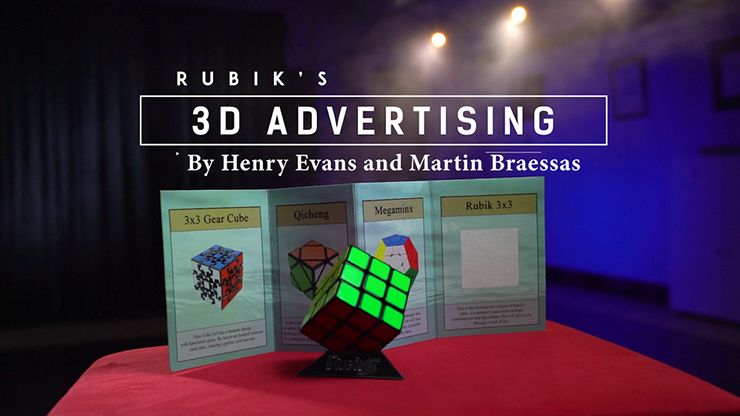 3D Advertising (Rubik's Cube)